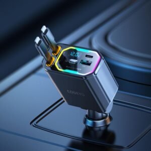 chargeur rétractable multi-connect